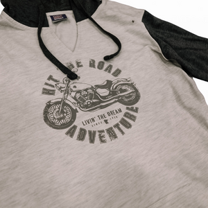 Livin' The Dream MN - Motorcycle Ladies Sweatshirt