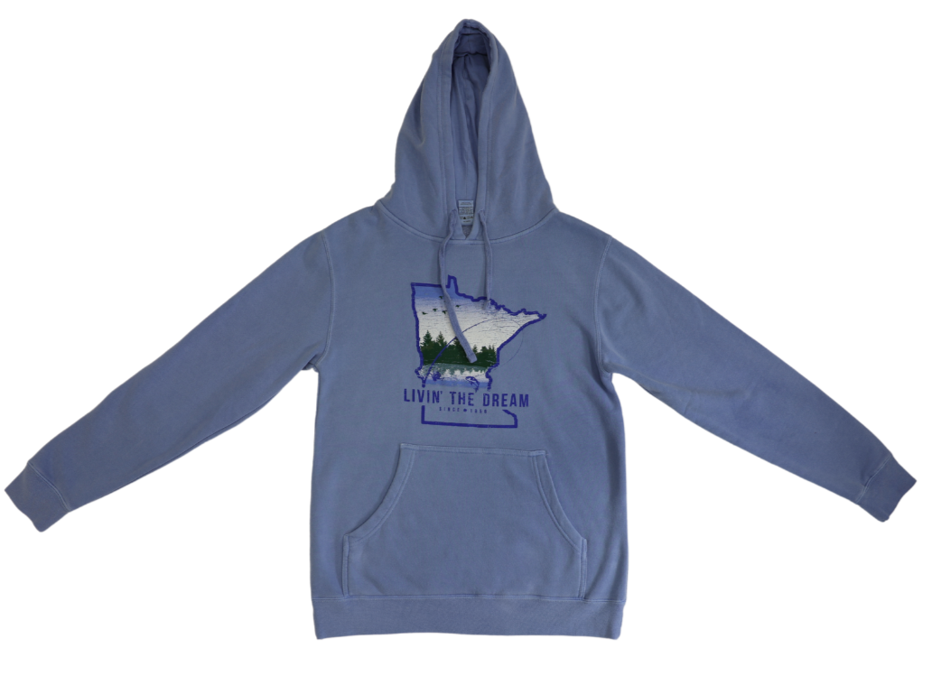 Livin' The Dream MN - Fishing - Unisex Hoodie