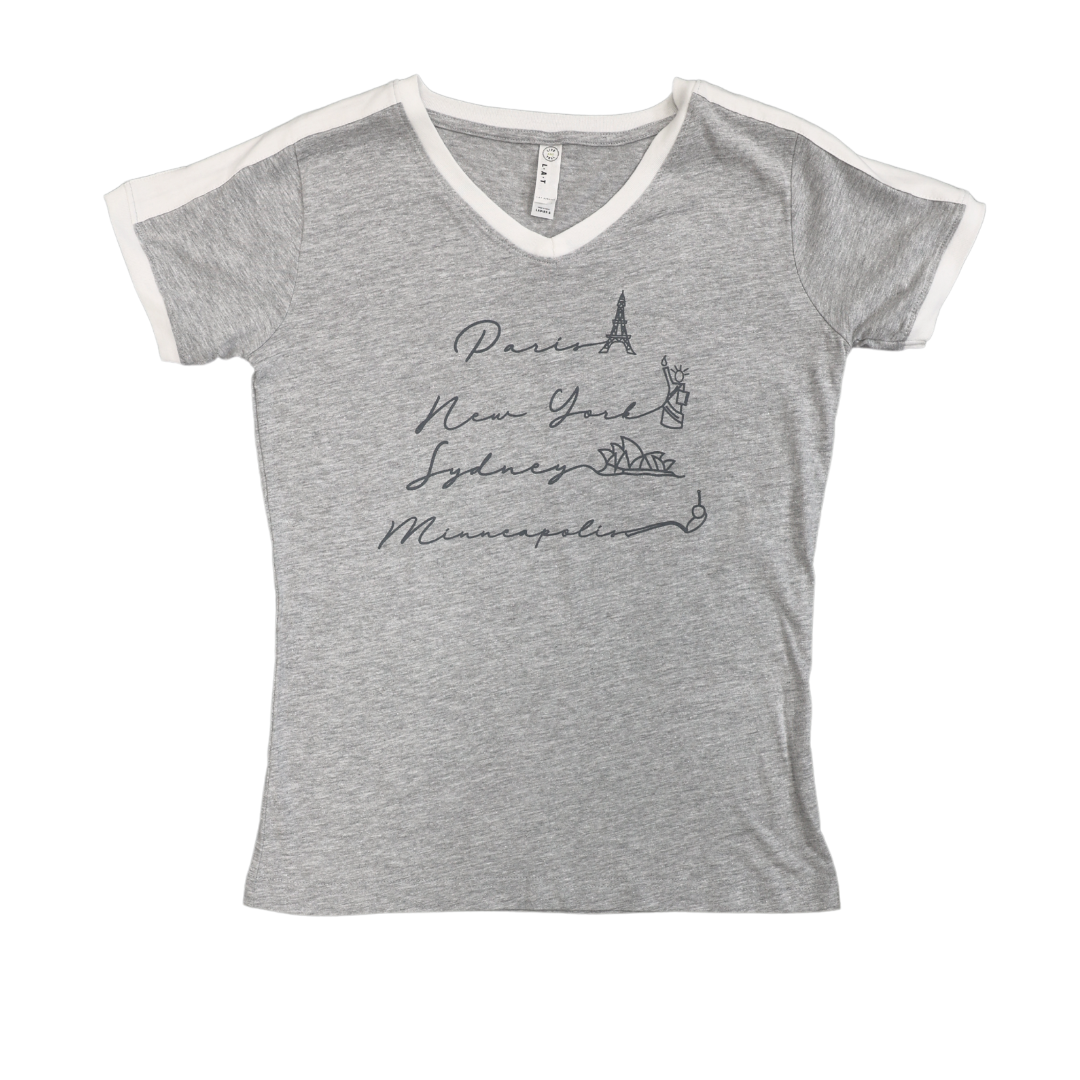 Minneapolis Proud Retro Ladies T-Shirt