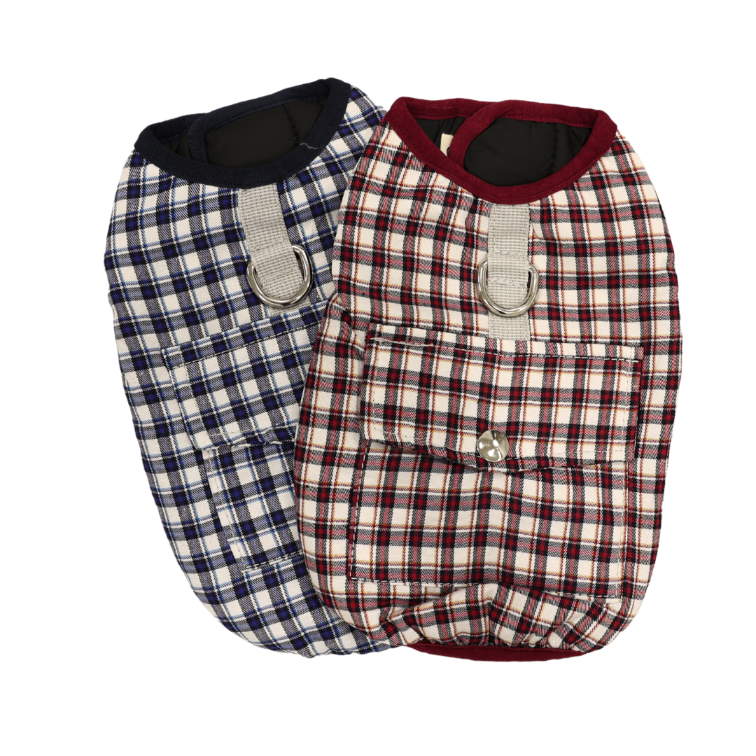 Snappy Plaid - Dark Red