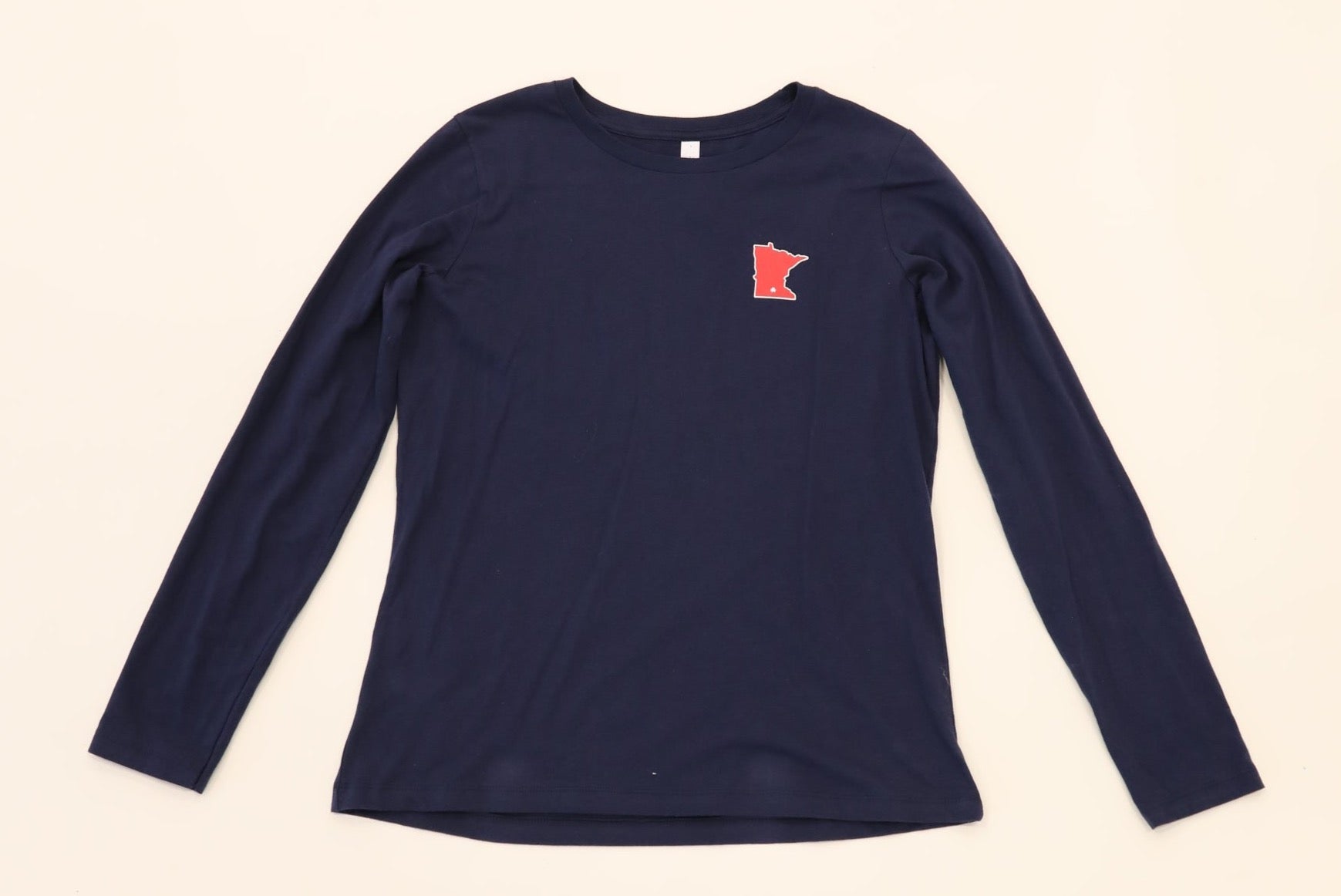 Minnesota Love Long Sleeve Blue T-Shirt