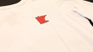 Minnesota Long Sleeve White T-Shirt