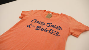 Classy Sassy &... Soft Orange Short Sleeve T-Shirt