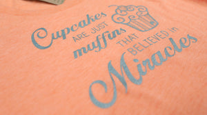 Miracle Muffins Ladies Cut Short Sleeve T-Shirt