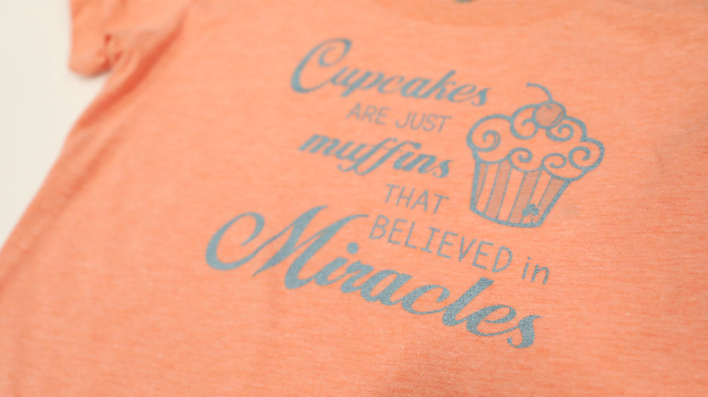 Miracle Muffins Ladies Cut Short Sleeve T-Shirt