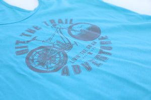 Livin' The Dream MN - Bicycle - Blue Sapphire Traditional Tank Top