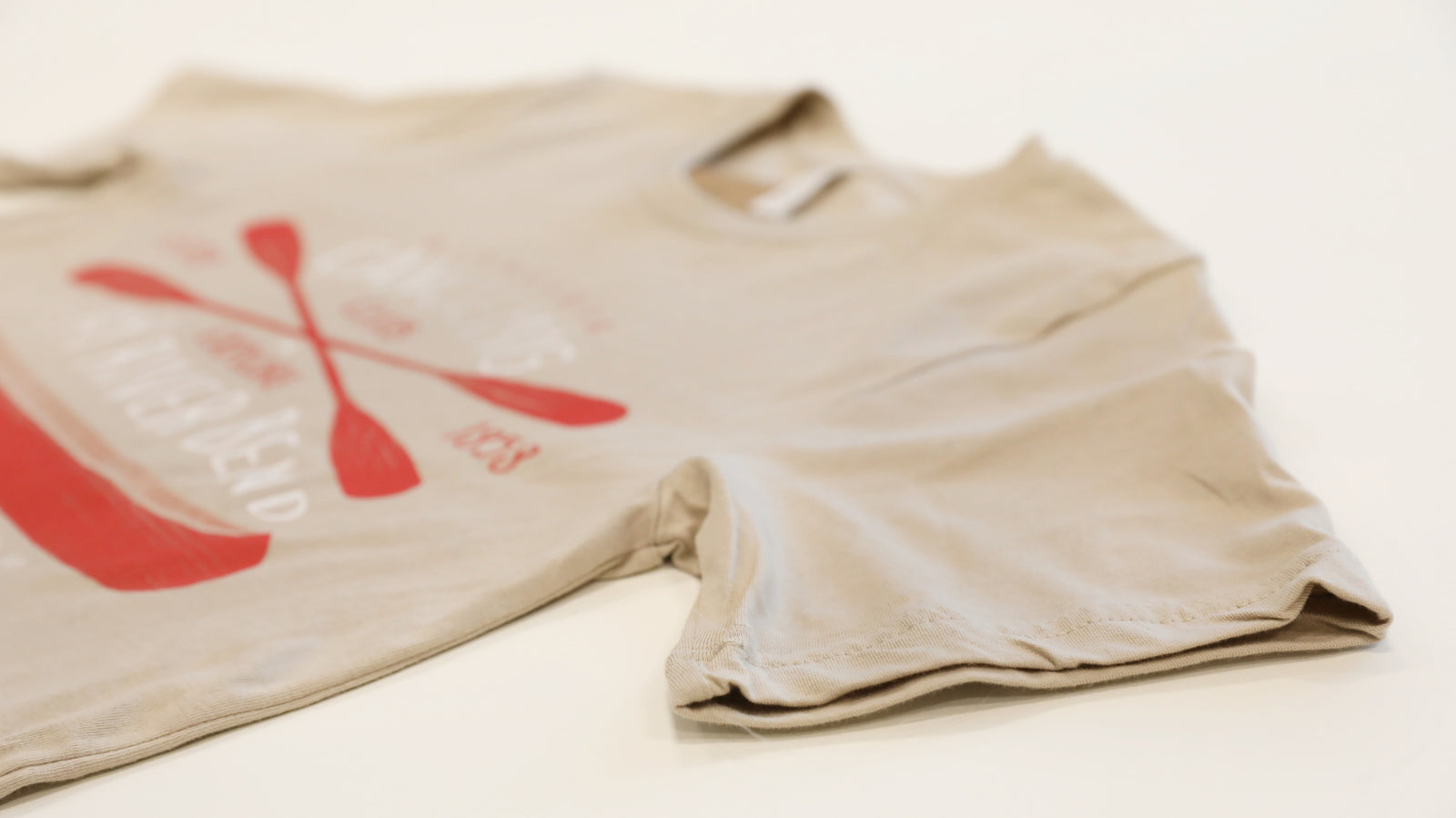 Livin' The Dream MN - Explore Every River Short Sleeve Tan T-Shirt